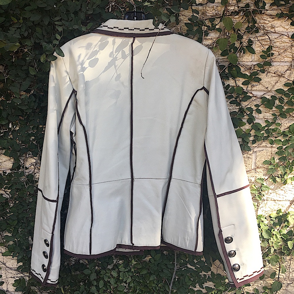 PRUNE leather jacket - Picture 2 of 10